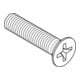 ISO 7046-1 Senkschraube mit Phillips-Kreuzschlitz PH, 4.8 galZn -H M6x25 HP-3