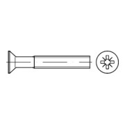 ISO 7046-2 Senkschraube mit Phillips-Kreuzschlitz PH, Edelstahl A2 -Z M5x55 HP
