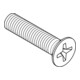 ISO 7046-2 Senkschraube mit Phillips-Kreuzschlitz PH, Edelstahl A4 -H M1,6x3 HP-3