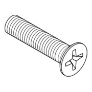 ISO 7046-2 Vis fraisée à empreinte cruciforme Phillips PH, acier inox A2 -H M5x16 HP-3