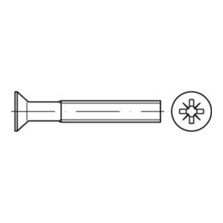 ISO 7046 Form CZ Senkkopfschraube M5x80 Edelstahl A2 blank PZ
