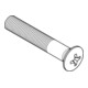ISO 7047 Vis à tête cylindrique bombée Phillips PH, 4.8 galZn -H M5x70 HP