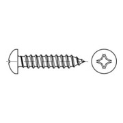 ISO 7049 Form C Linsenkopf-Blechschraube VG 3,5x45 Stahl galvanisch verzinkt PH