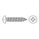 ISO 7049 Form C Linsenkopf-Blechschraube VG 4,2x9,5 Edelstahl A2 blank PH