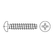 ISO 7049 Linsen-Blechschraube mit Phillips-Kreuzschlitz PH, ST galZn -F-H 5,5x16 HP
