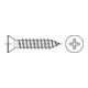ISO 7050 Senk-Blechschraube mit Phillips-Kreuzschlitz PH, Edelstahl A2 -C-H 5,5x60 HP-1