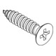 ISO 7050 Senk-Blechschraube mit Phillips-Kreuzschlitz PH, Edelstahl A2 -C-H 5,5x60 HP-3