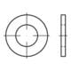 ISO 7089 Aluminium Flache Scheiben 5 ( 5,3 x 10 x 1 ) Al K-1