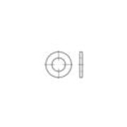 ISO 7089 Flache Scheiben Stahl 10 (10,5 x 20 x 2 ) 200 HV S-1