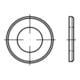 ISO 7090 Flache Scheibe Messing 45mm (48x85x8 ) mit Fase Ohne Formfangabe