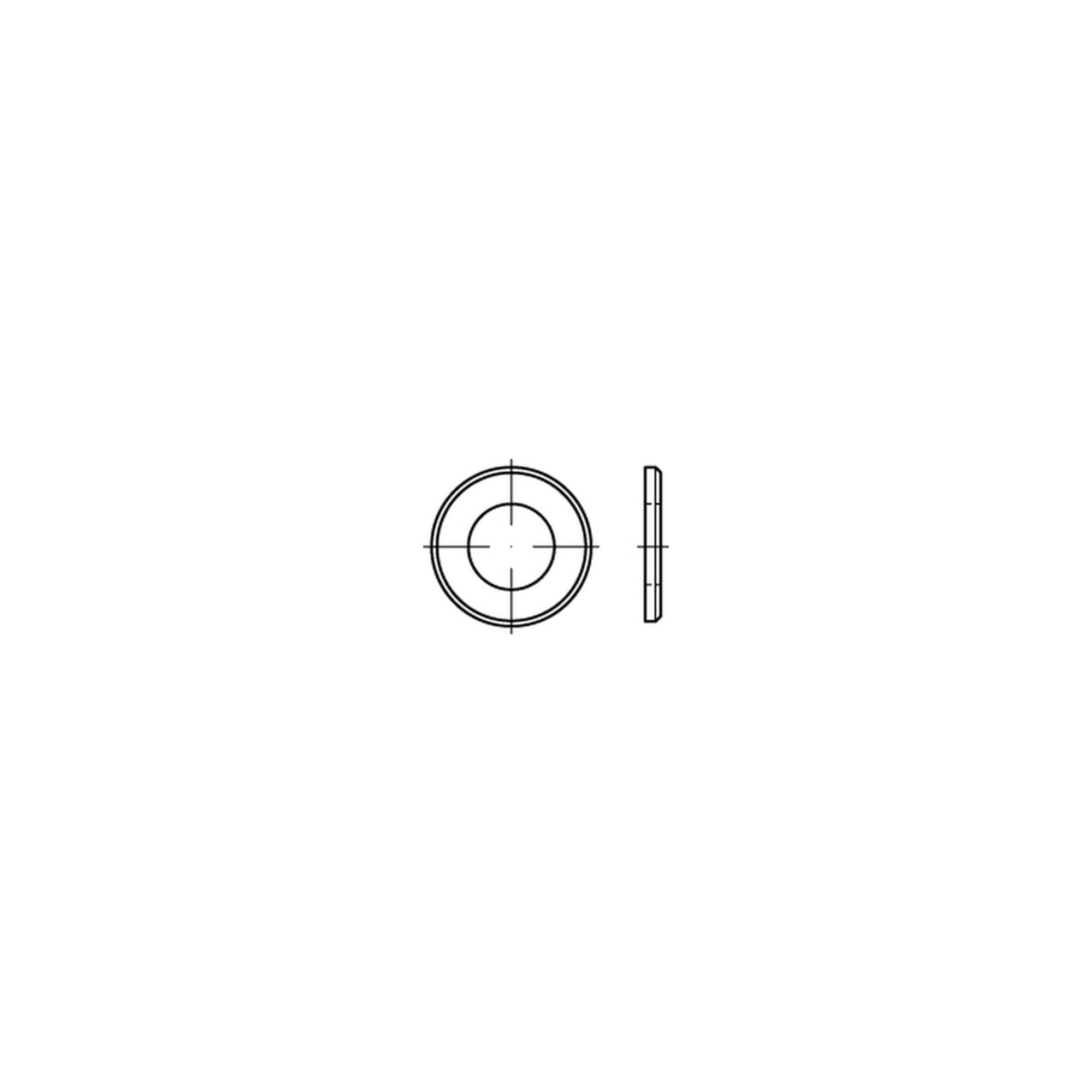 ISO 7090 Flache Scheiben A 4 200 HV 6 ( 6,4 x 12 x 1,6) A 4 S ; Industrial Quality Supplies