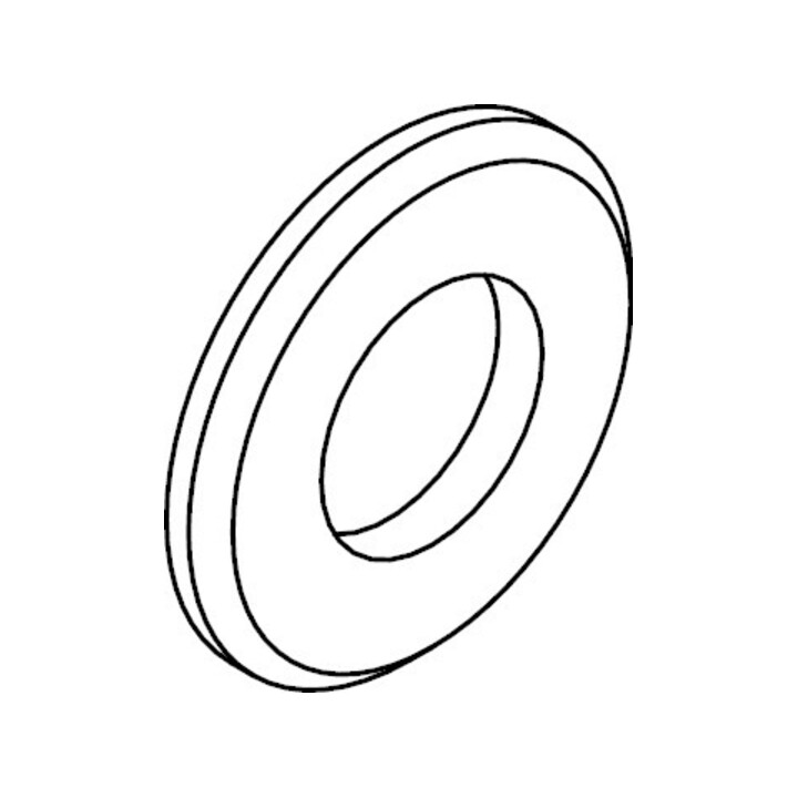 ISO 7090 Rondelle Forme B chanfreinée, MS 12 KP