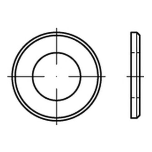 ISO 7090 Scheibe Messing blank gedreht 1,2mm (1,2x3,5x0,3) mit Fase Ohne Formfangabe