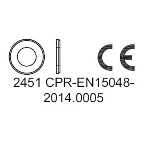 ISO 7090 Unterlegscheibe Form B mit Fase, Edelstahl A2 200HV 24 HP