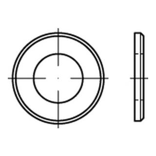 ISO 7090 Unterlegscheibe Stahl 300 HV, flZnL/nc/x/x/480h/C flZn