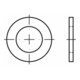 ISO 7092 Flache Scheibe Stahl 2,5mm (2,7x5x0,5) galvanisch verzinkt