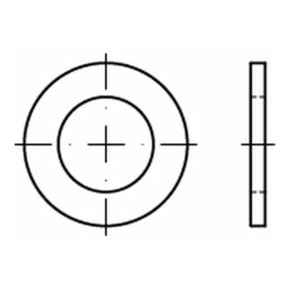 DIN 433-1/ISO 7092 Scheibe für Zylinderschraube, Stahl