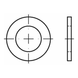 DIN 433-1/ISO 7092 Scheibe für Zylinderschraube, Stahl