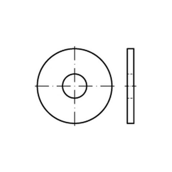 ISO 7094 Unterlegscheibe Stahl 27