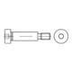 ISO 7379 Pass-Schulterschraube Schaftpassung h8 M5x10 Stahl 12.9 blank Innensechskant