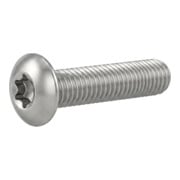 ISO 7380-1 Flachkopfschraube mit Innensechsrund, TX, Edelstahl A2-70, blank-1