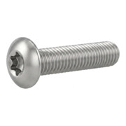 ISO 7380-1 Flachkopfschraube mit Innensechsrund, TX, Edelstahl A2-70, blank