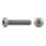 ISO 7380-1 Flachkopfschraube mit Innensechskant, Edelstahl, blank-1