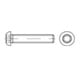 ISO 7380-1 Vis à tête plate à empreinte TX, inox A2-70, brut