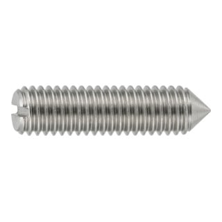 ISO 7434  Gewindestifte mit Spitze & Schlitz 14 H M 2 x 4 K