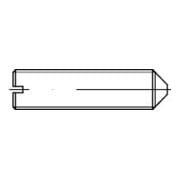 ISO 7434 Goujon fileté avec pointe et fente, acier inox A4 M8x12 HP-1