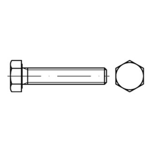 ISO 8676 Sechskantschraube Feingewinde VG M12x30 Stahl 10.9 galvanisch verzinkt