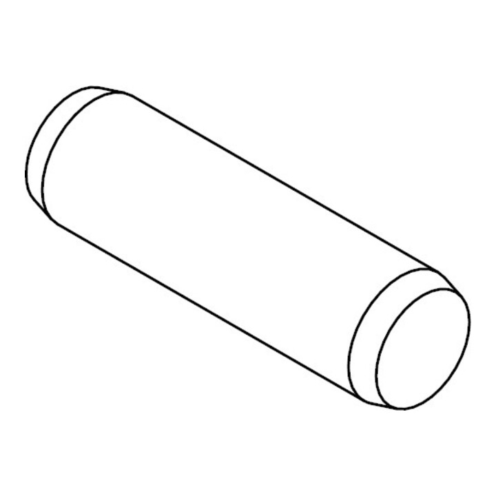 ISO 8734 Zylinderstift durchgehärtet, ST A 10 m6x90 HP