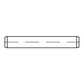 ISO 8734 Zylinderstift, Stahl, blank