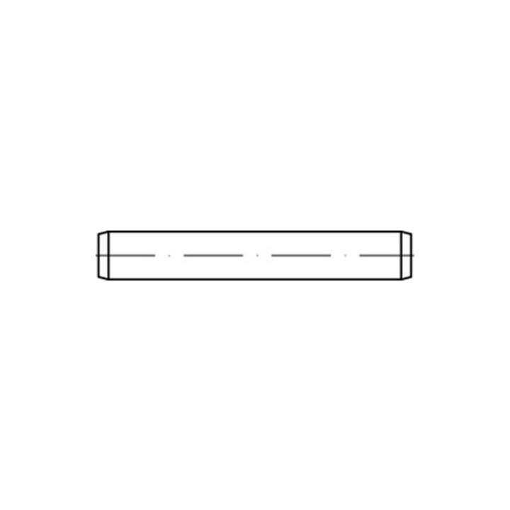 ISO 8734  Zylinderstifte Stahl 6 m6 x 24 -A S
