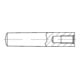 ISO 8736 Kegelstift mit Innengewinde, ST A 10x28 HP-1