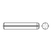 ISO 8740  Zylinderkerbstifte mit Fasen, Edelstahl A1, blank