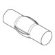 ISO 8742 Knebelkerbstift, ST 8x100 HP-3
