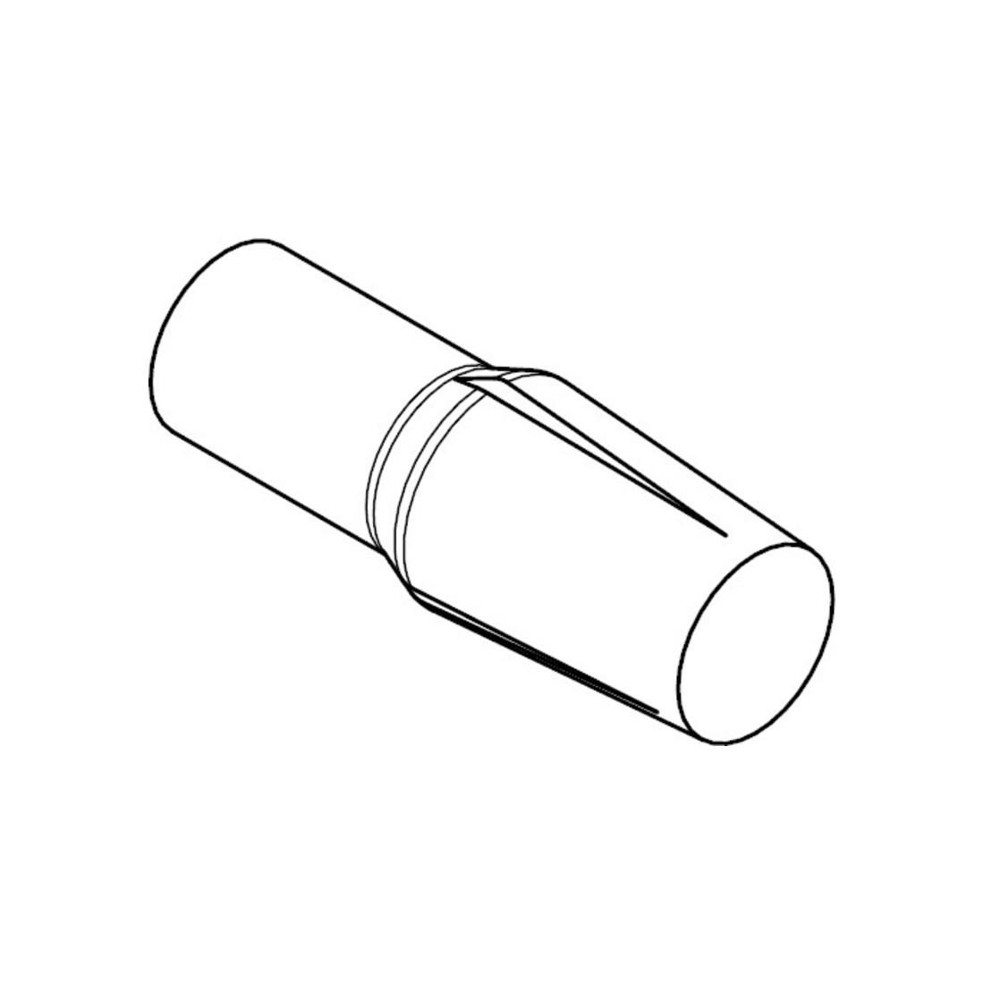ISO 8744 Goupille conique, acier inox A1 8x40 HP