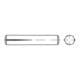 ISO 8745 Passkerbstifte, Stahl, blank-1