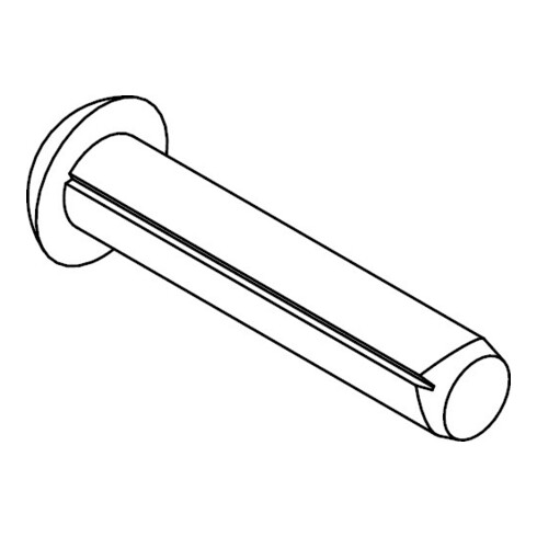 ISO 8746 Halbrundkerbnagel, ST 1,4x5 KP