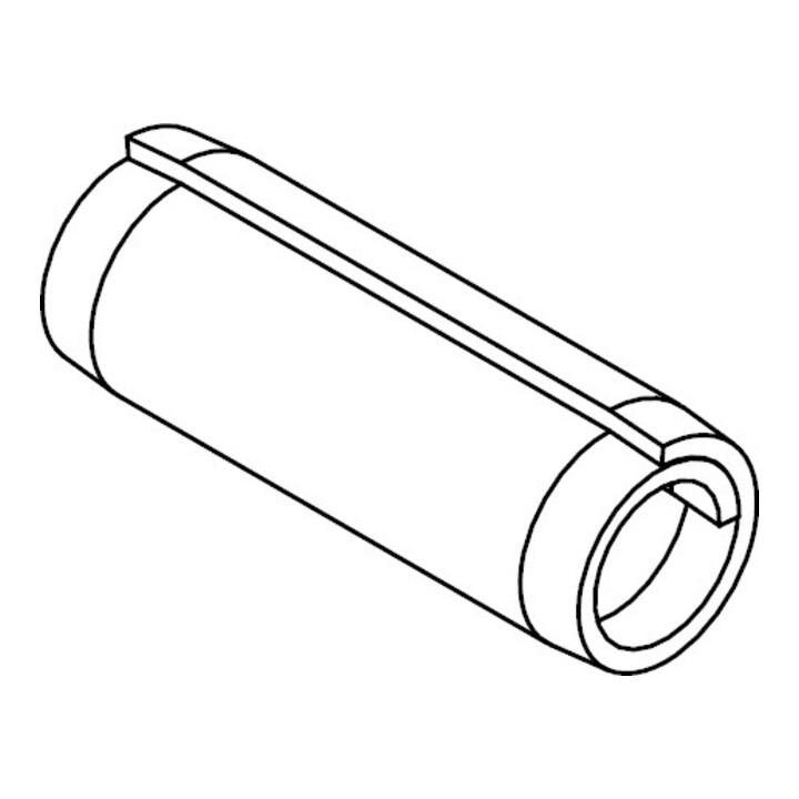 ISO 8748 Goupille élastique spiralée (manchon de serrage), version lourde, FST 8x50 HP
