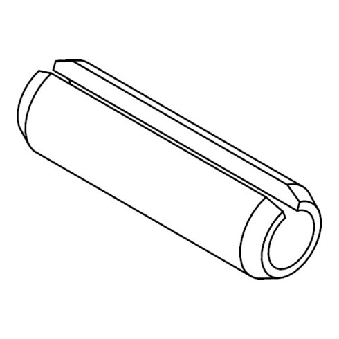 ISO 8752 Goupille élastique (manchon de serrage), version lourde, 1.4310 2x12 HP