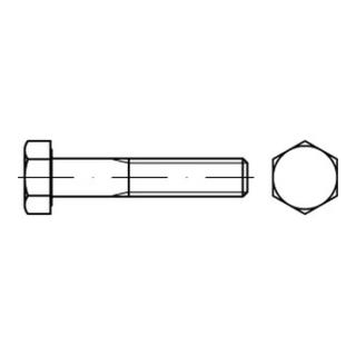 ISO 8765 Sechskantschraube mit Schaft Feingewinde, Stahl 10.9