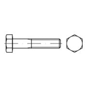 ISO 8765 Sechskant-Schaftschraube Feingewinde M16x100 Stahl 8.8 galvanisch verzinkt