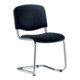 ISO swing Chaise visiteur chromée/anthracite-1