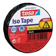 Isolierband schwarz 10m x 15mm-1