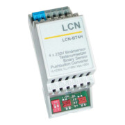 Issendorff Capteur à touches/binaire 4 fois 230V pour rail DIN LCN - BT4H-1