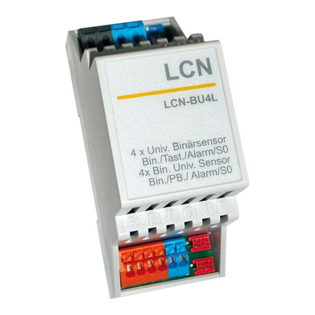 Issendorff Capteur de touches/binaire/d'alarme 4 pièces + interface S0 LCN - BU4L