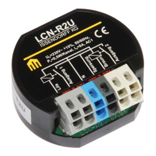 Issendorff Relais UP 2-fach 8A f. LCN-UPP LCN - R2U