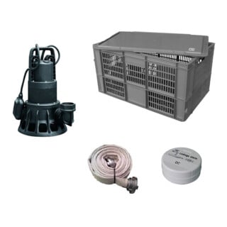 iWater Compleet Set iFlut Plus Dompelpomp 15 m C-slang inclusief watermelder